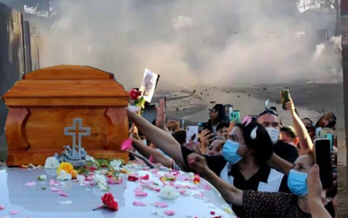 Criminal Provocación: Carabineros Gaseó Funeral de Francisco Martínez