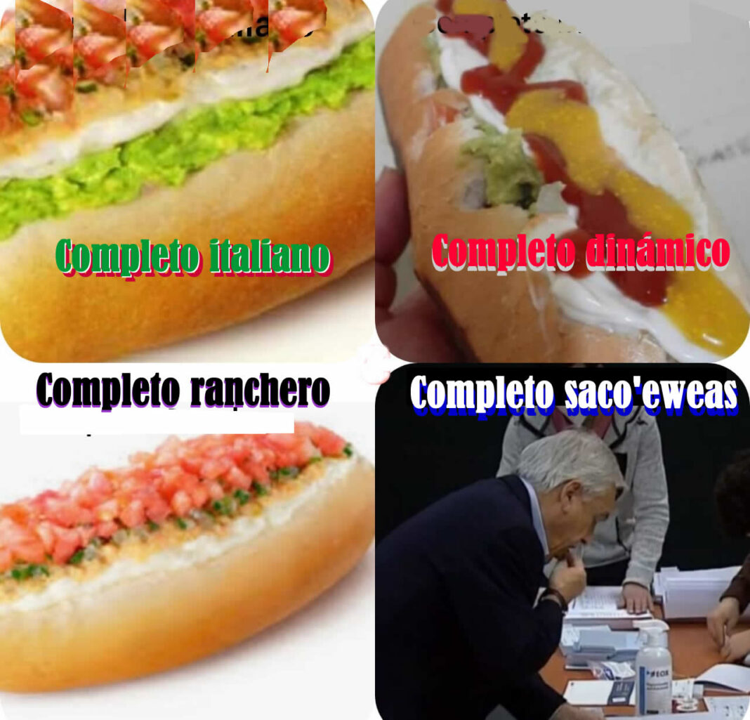 Salga un completo, maestro