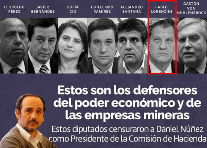 Las Mineras le Pasaron la Cuenta a Diputado Núñez por el Royalty