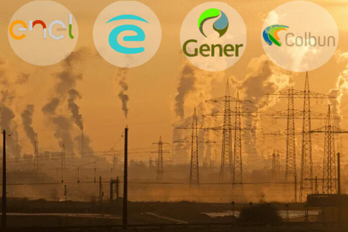Cuatro empresas del oligopolio de la energía eléctrica Un Cuarto de los Gases de Invernadero lo Generan Cuatro Empresas Eléctricas