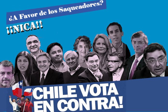 Los 13 Alcaldes Más Corruptos de Chile Votarán Apruebo