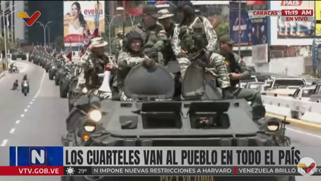 Venezuela: Pueblo y Fuerzas Armadas Listos para la Guerra de Trump