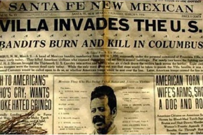 villa_ee_uu La Derrota Olvidada de los Gringos: Cuando Pancho Villa invadió Estados Unidos