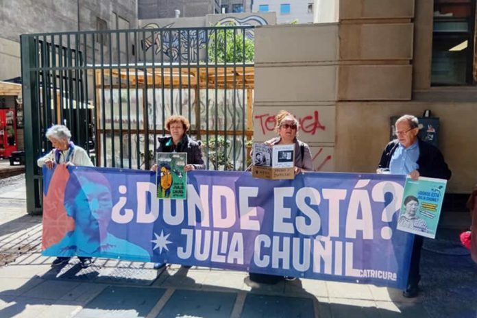 Movilizaciones en todo Chile: A Un año de la Desaparición de Julia Chuñil